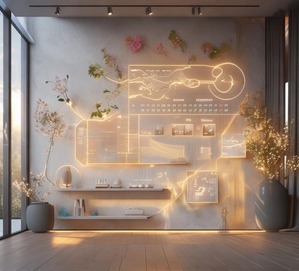 科技到生活的完美融合——生活美学墙