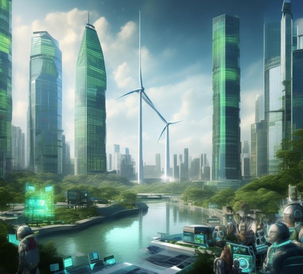 绿色能源与科技创新，文明的未来探索与引领