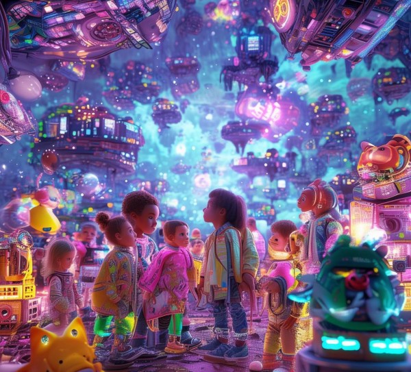 科技点亮童年的未来探索