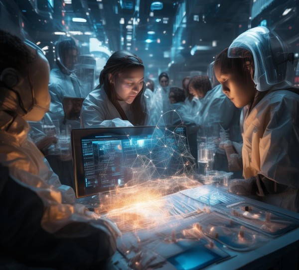 科技创新与疫情防控，共同构建人类命运共同体