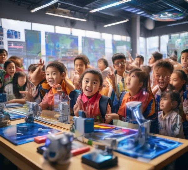 杭州小学生的科技探索之旅，充满乐趣与创新