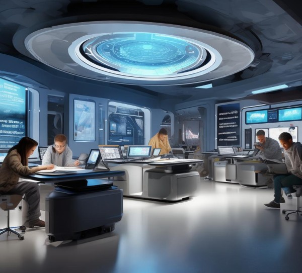 设计创新的高中科技活动室，培养创新思维与团队精神