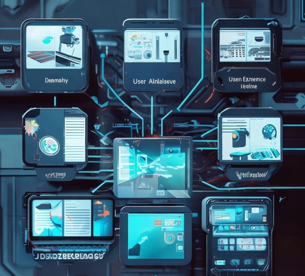 智能设备设计思维导图，从需求到用户体验，再到系统到测试，再到迭代与优化