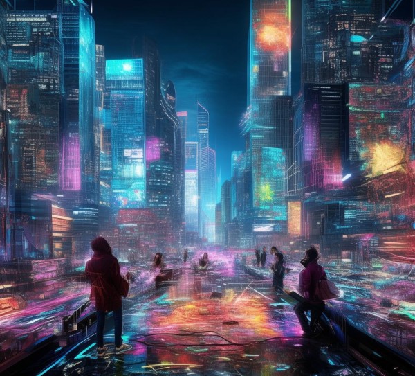 科技与创新的画，一场视觉艺术对话